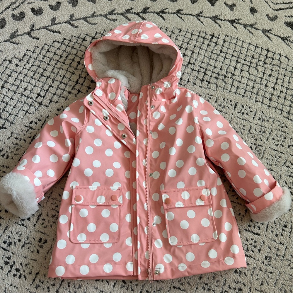 NWT Urban Republic 3T fleece lined water resistant jacket